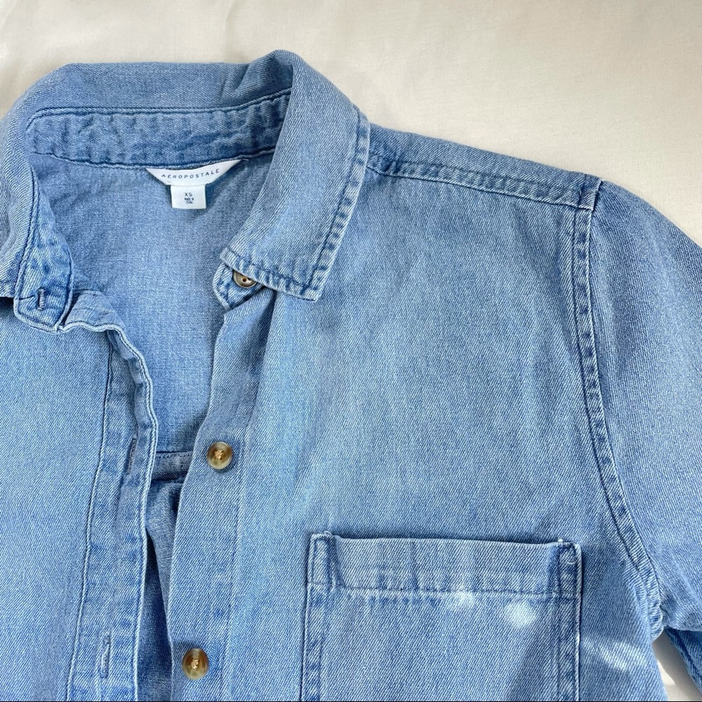 Blue long sleeve shirt